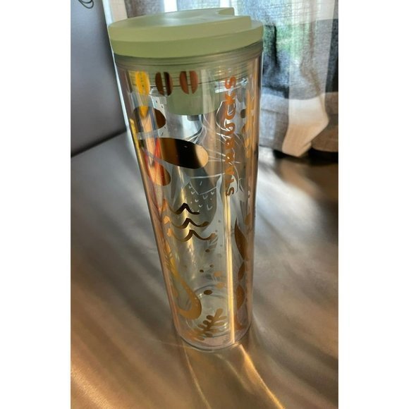Starbucks Gold‎ Siren Mermaid Cold Cup - Picture 4 of 7